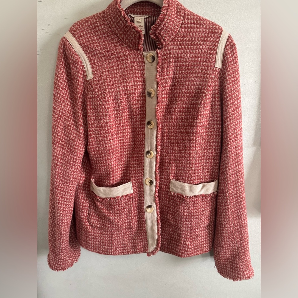 Sundance wool blend blazer size 8